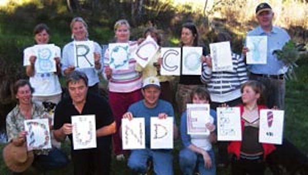 Fourth prize winner, The Hills and Plains Seed Savers — “Broccoli Dundee” — in Adelaide, South Australia.